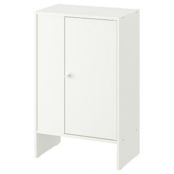 Шкаф с дверью БАГГЕБО, белый, 50х30х80 см - фото 1 - id-p112580193
