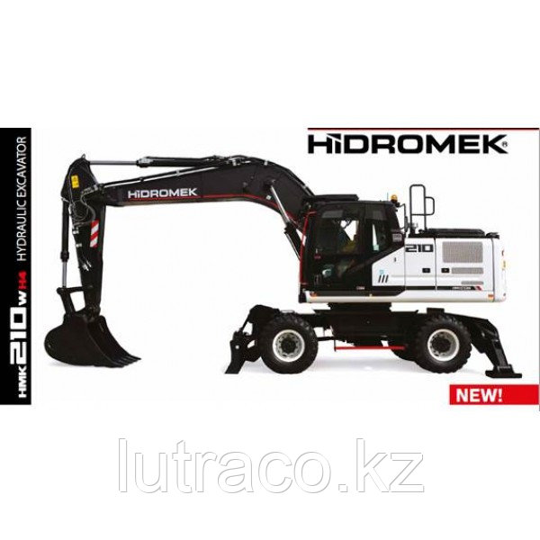 МОБИЛЬНЫЙ ЭКСКАВАТОР HIDROMEK HMK 210W - H4 - STAGE3A - 2023 - 3H NOT FOR SALE IN THE EU/NO CE MARKING - фото 4 - id-p112580578