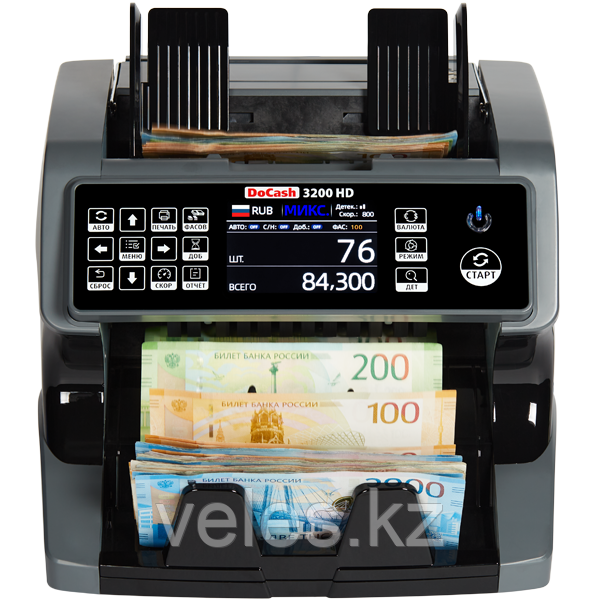 DoCash 3200 HD с дисплеем Счетчик банкнот - фото 5 - id-p112580495