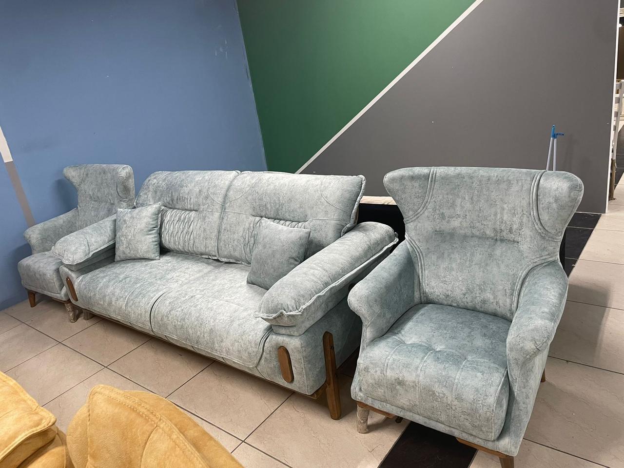 Набор мягкой мебели "VALENSIA" диван+2 кресло - фото 1 - id-p112580711
