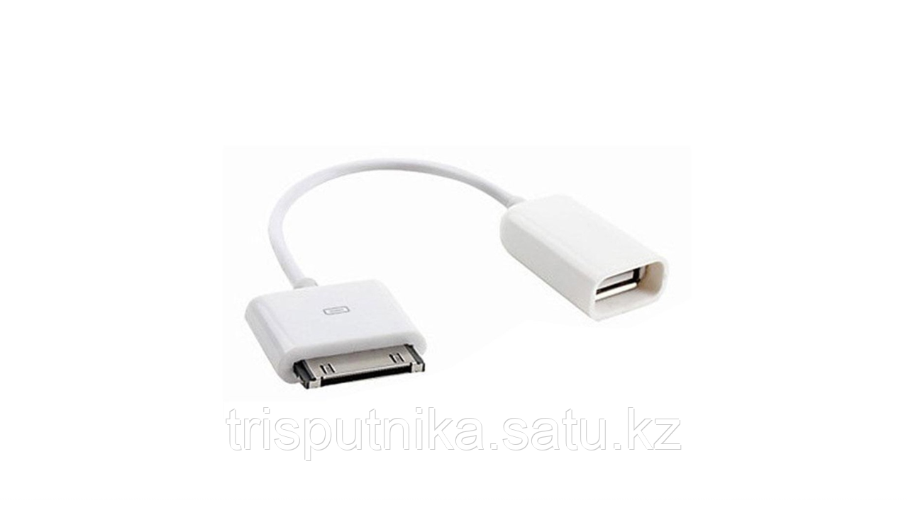 OTG переходник Iphone 4/4s USB Type A Female - фото 1 - id-p112581091