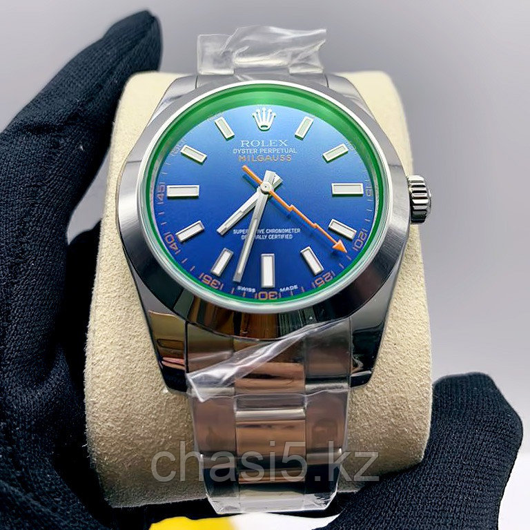 Механические наручные часы Rolex Milgauss - Дубликат (13807) - фото 5 - id-p100613537