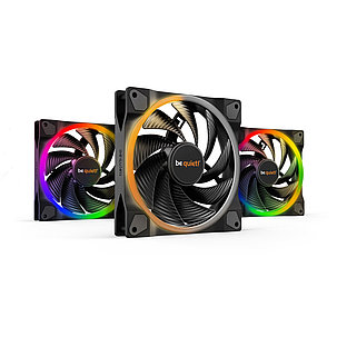 Вентилятор для компьютерного корпуса Bequiet! Light Wings 120mm PWM high-speed ARGB Triple-Pack, фото 1