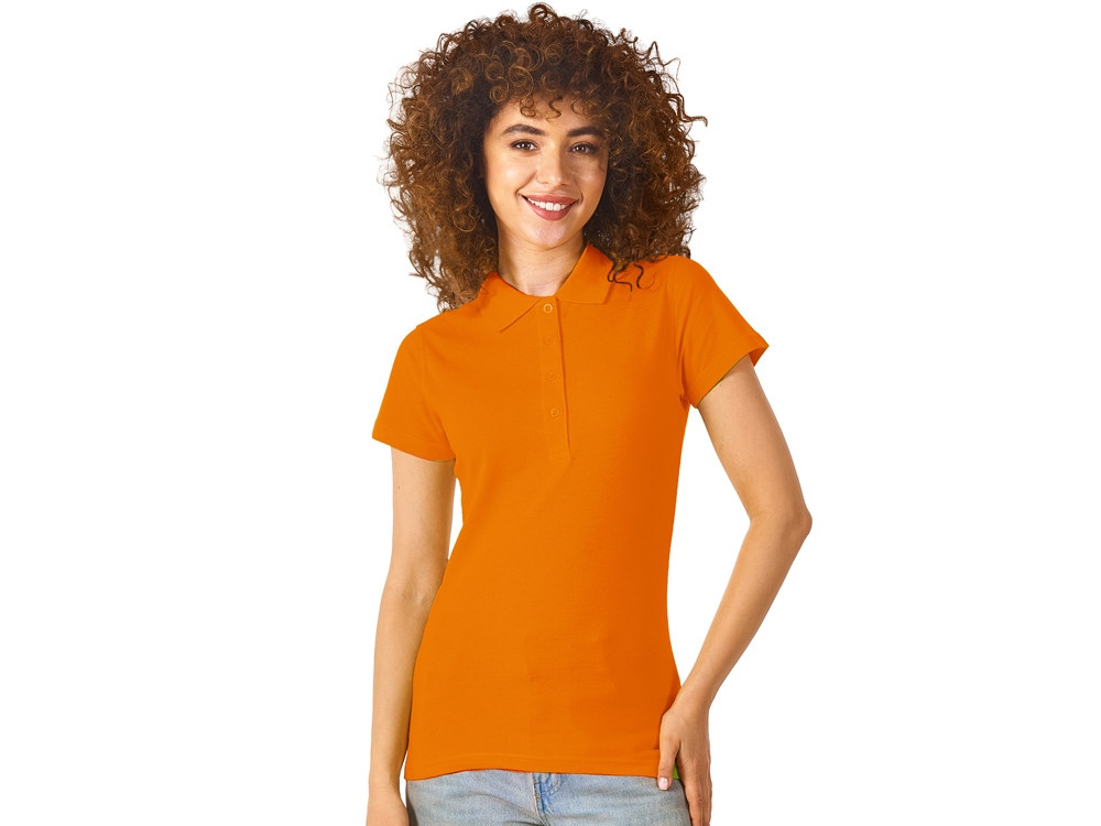 Рубашка поло First 2.0 женская, оранжевый - фото 1 - id-p112582446