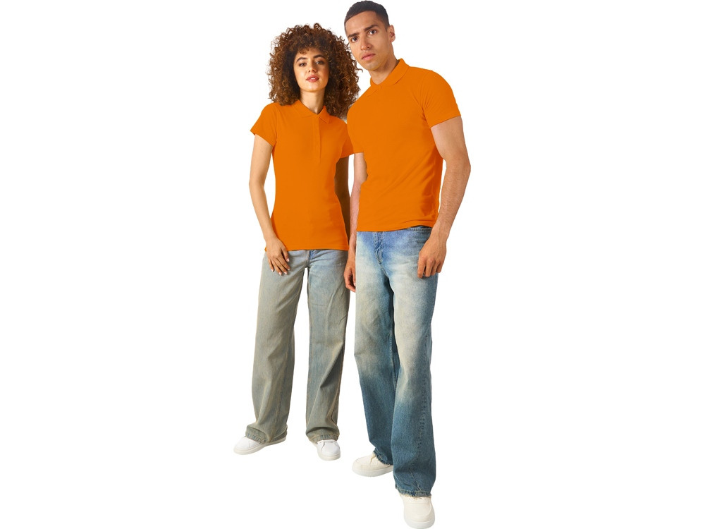 Рубашка поло First 2.0 женская, оранжевый - фото 4 - id-p112582446