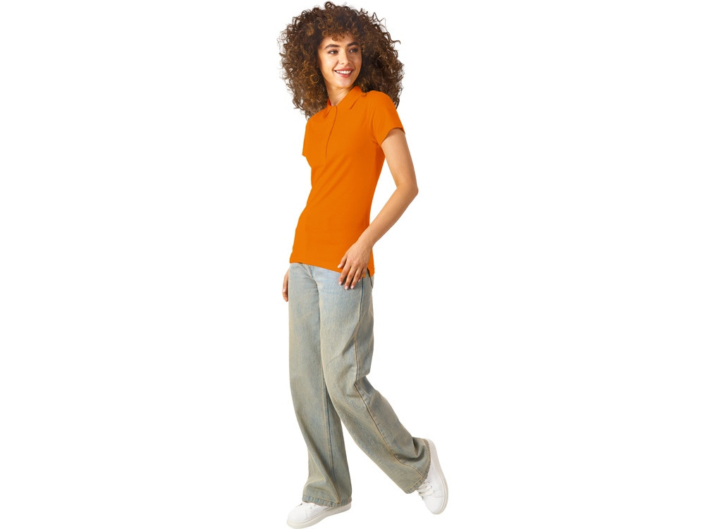 Рубашка поло First 2.0 женская, оранжевый - фото 2 - id-p112582448
