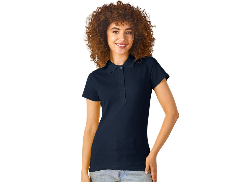 Рубашка поло First 2.0 женская, темно-синий - фото 1 - id-p112582454