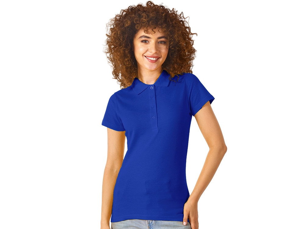 Рубашка поло First 2.0 женская, классический синий - фото 1 - id-p112582461