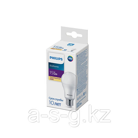 Лампа Philips Ecohome LED Bulb 15W 1350lm E27 830 RCA, фото 2