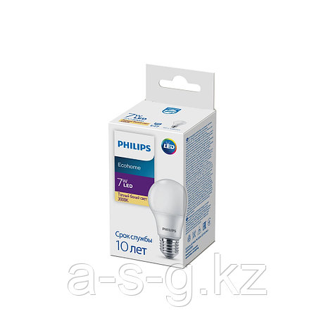 Лампа Philips Ecohome LED Bulb 7W 500lm E27 830 RCA, фото 2