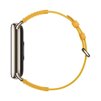 Сменный плетёный браслет для Xiaomi Smart Band 8 Yellow, фото 2