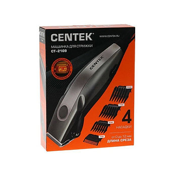 Машинка для стрижки Centek CT-2109 (серый/хром), фото 4