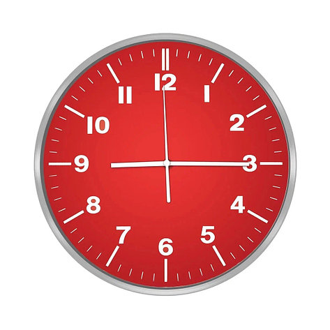 Часы настенные Centek СТ-7100 Red, фото 2