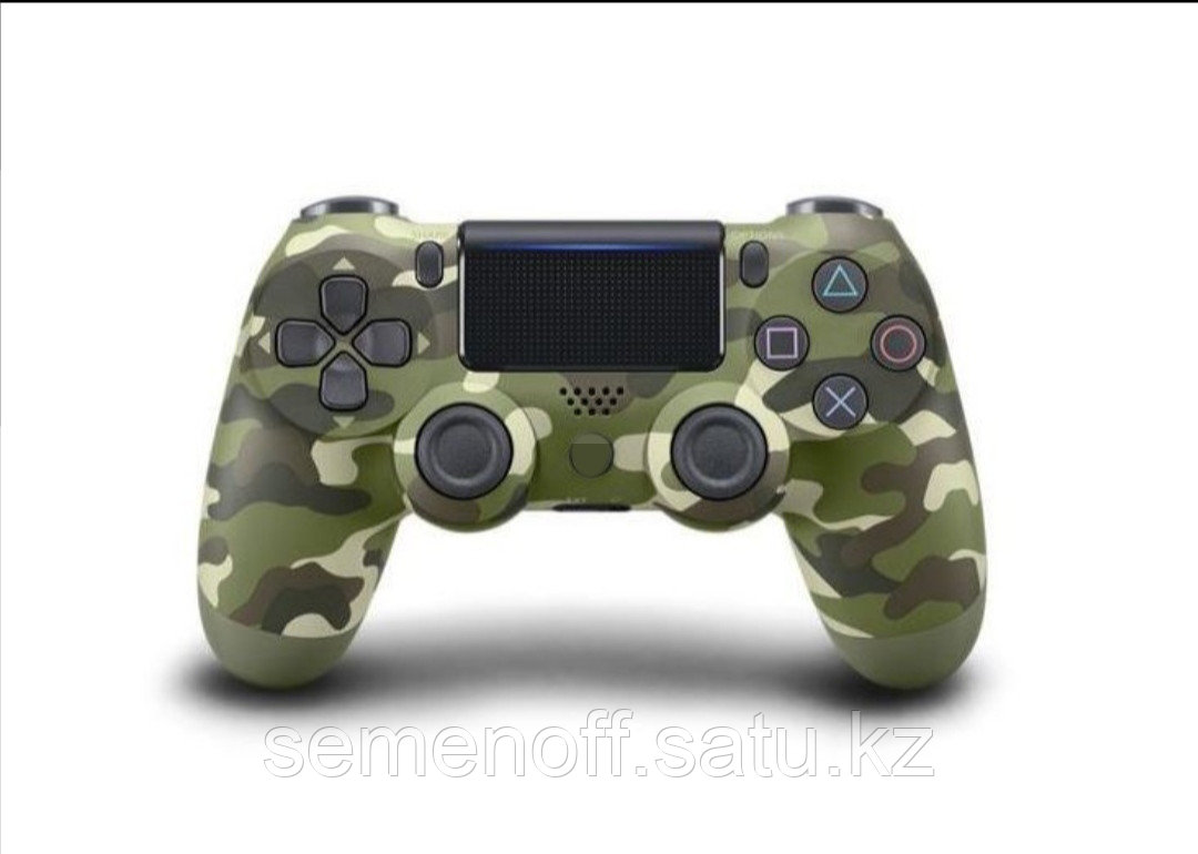 Gamepad 4 геймпад для консоли зелёный камуфляж (green camouflage) джойстик для ПК компьютеров и телефонов - фото 1 - id-p112584432