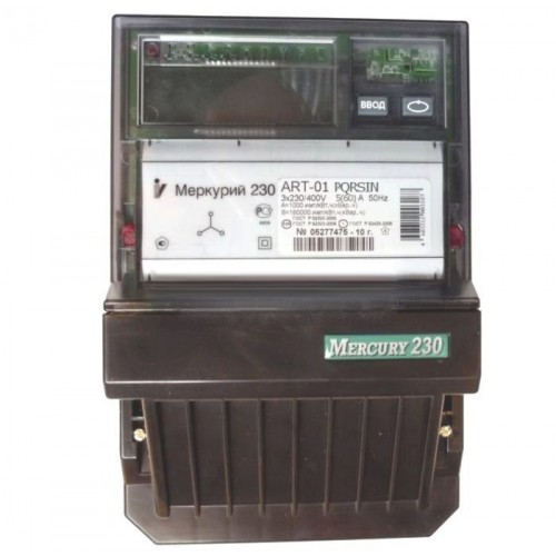 Счетчик трехфазный многотарифный Меркурий 234 ARTMX2-03 PBR.G - купить ...