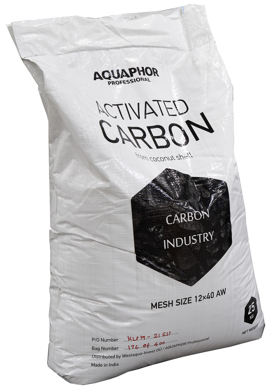 Активированный кокосовый уголь Aquaphor (50л, 25кг)