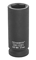 Головка торцевая ударная глубокая 1/2"DR, 21 мм IS11221