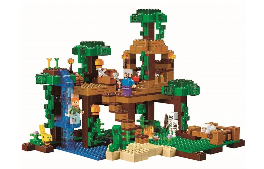 Конструктор Minecraft Bela 10471 Домик на дереве в джунглях