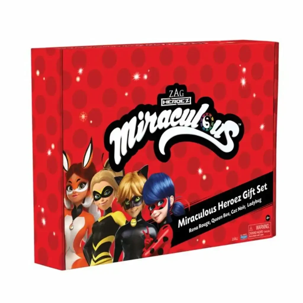 Набор из 4 кукол Miraculous Леди баг с эксклюзивной куклой Божья коровка