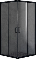 Уголок душевой Royal Bath RB HPD-T-BL 110x90x185 см, прозрачное, чёрный профиль