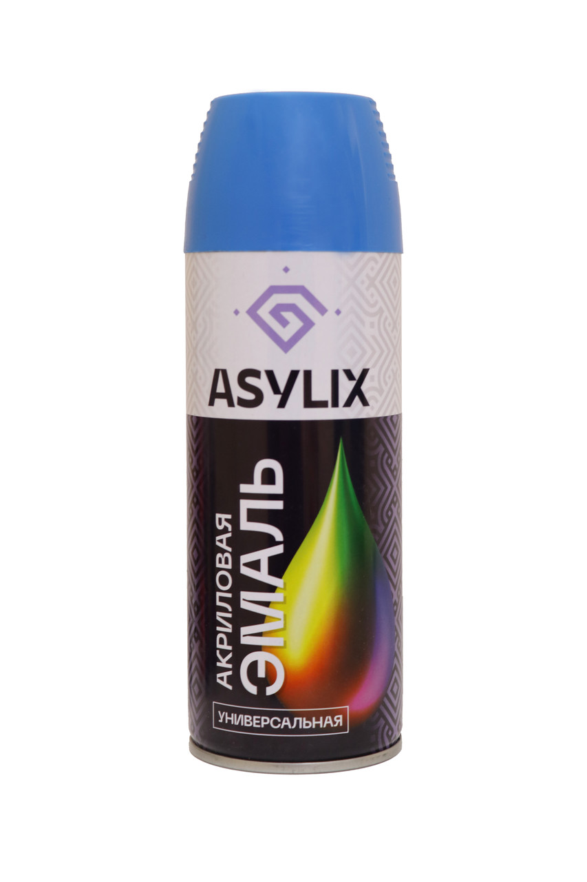 Аэрозольная краска Аsylix, голубой - фото 1 - id-p112588877