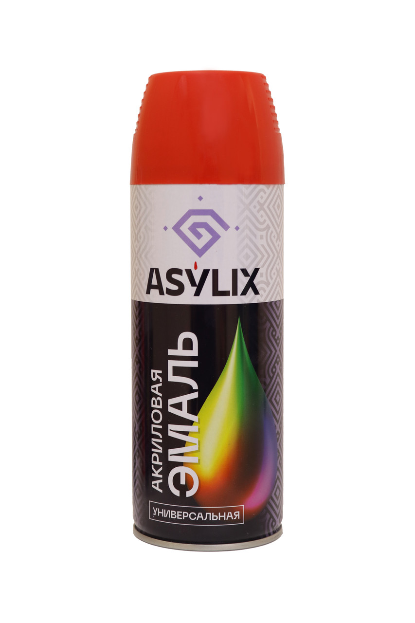 Аэрозольная краска Аsylix, красный - фото 1 - id-p112588881