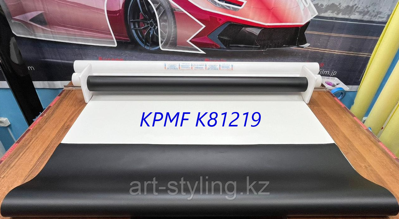 Пленка KPMF K81219 | Текстурированный черный мат Рулон - фото 1 - id-p112588908