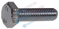 Винт шестигранный DIN 933 / ISO 4017 резьба M10 CNS ширина зева ключа 17 Д резьбы 35мм