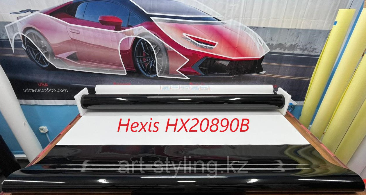 Hexis HX20890B | черный глянец | ширина 1,52м Рулон - фото 1 - id-p112591108