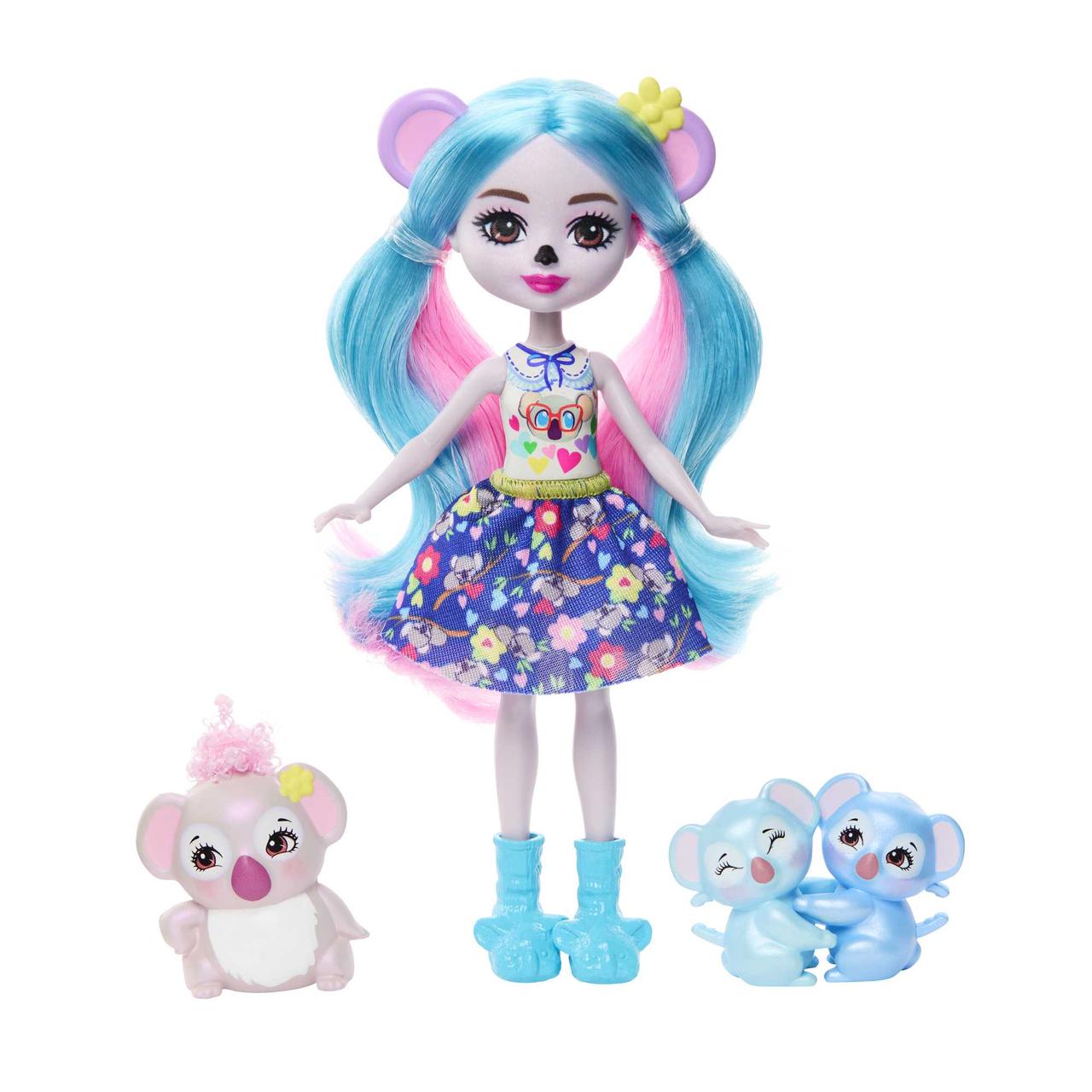 Энчантималс Кукла Enchantimals Family Koalas + фигурки