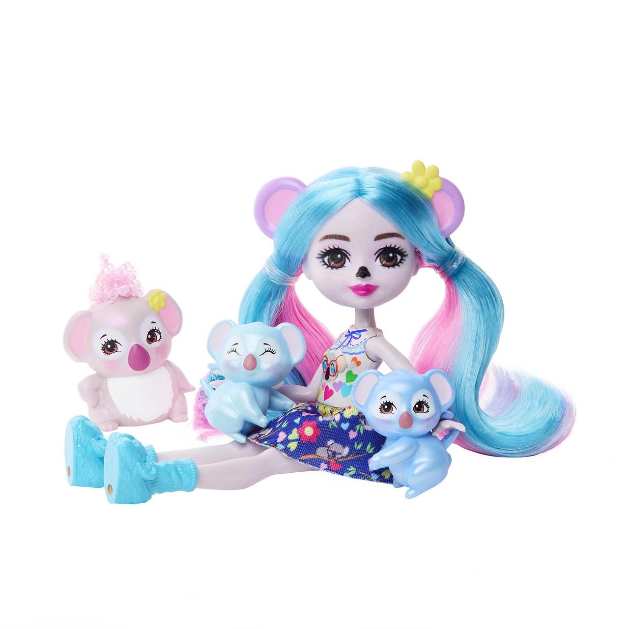 Энчантималс Кукла Enchantimals Family Koalas + фигурки