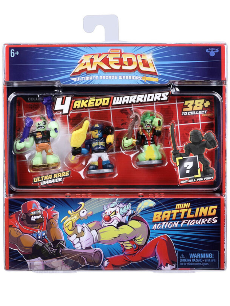 Коллекционный набор Akedo Ultimate Arcade Warriors Warrior - фото 1 - id-p112593306