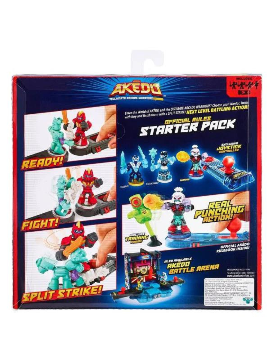 Набор мини-фигурок Akedo Ultimate Arcade Warriors Series 1