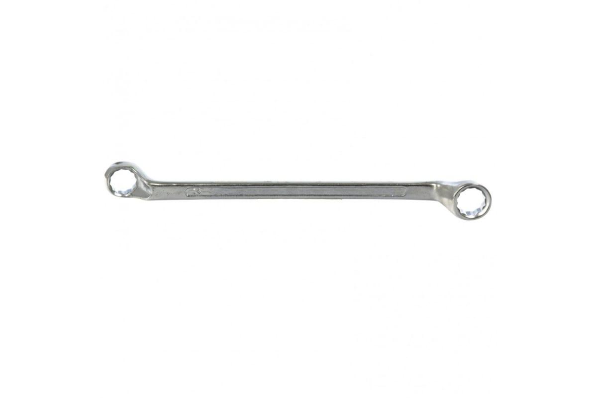 Ключ накидной коленчатый, 14 х 15 мм, хромированный// Sparta - фото 1 - id-p112495331