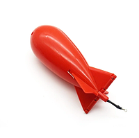 Кормушка рыболовная ракета Spomb автоматическая красная