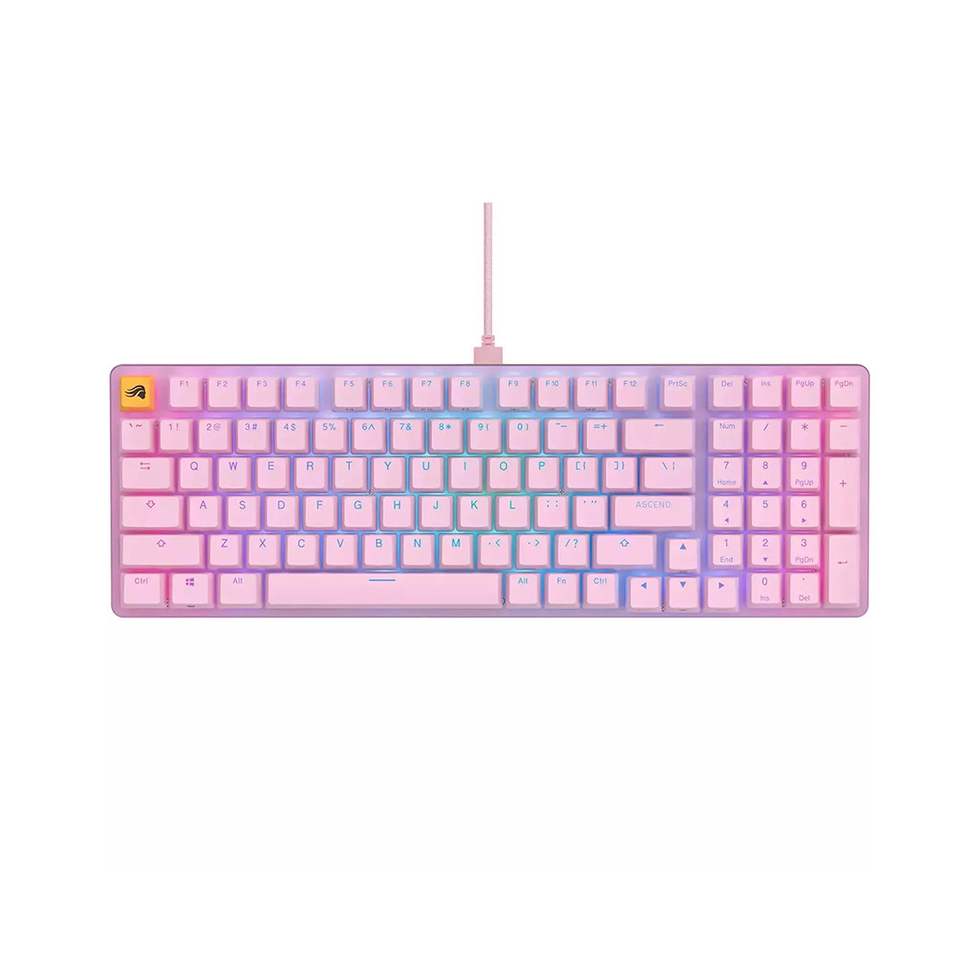 Клавиатура Glorious GMMK2 Full Size Pink (GLO-GMMK2-96-FOX-P) - фото 1 - id-p112594304