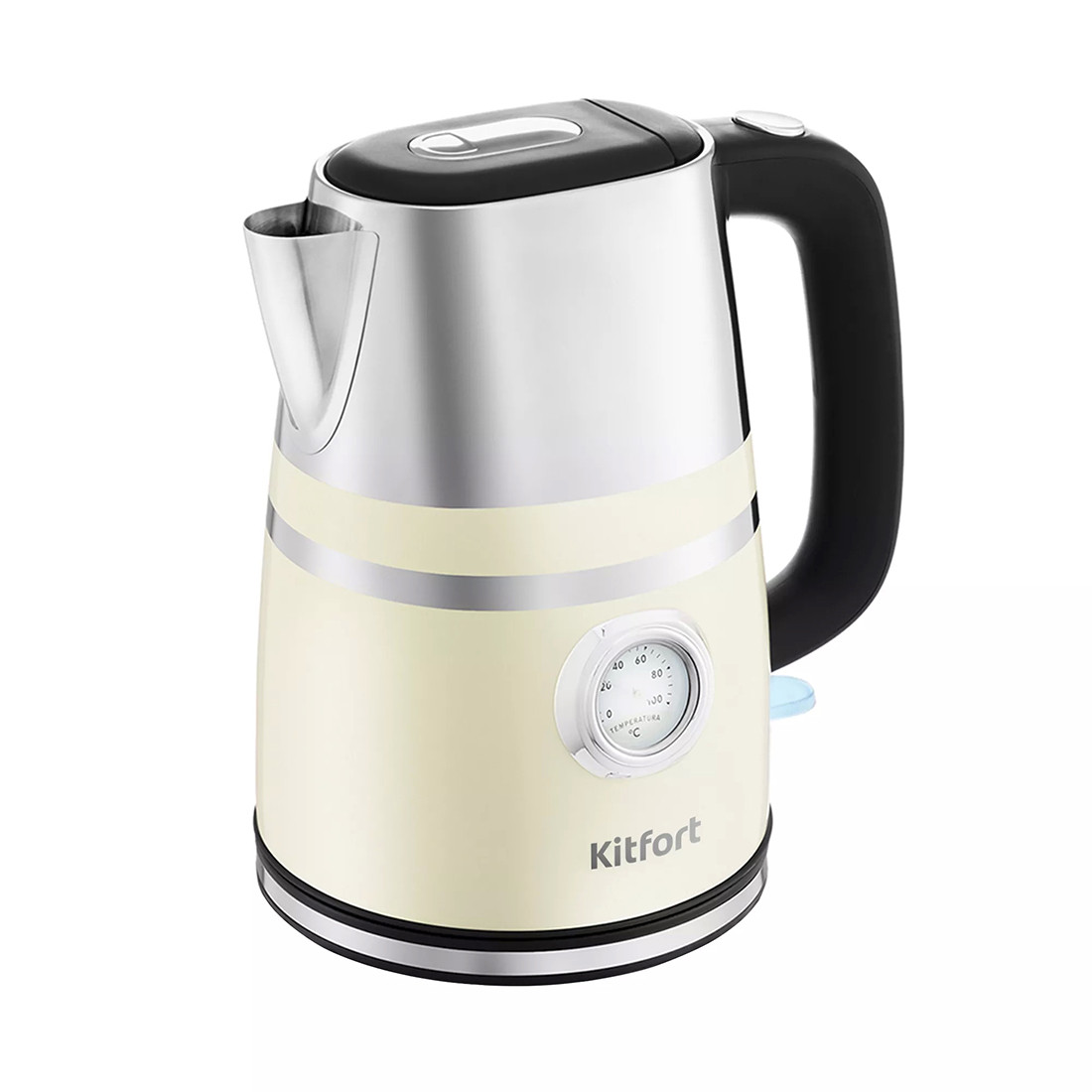 Чайник Kitfort КТ-670-3 бежевый - фото 1 - id-p112594471