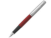 Перьевая ручка Parker Jotter Red CT , перо: F, цвет чернил: black, в подарочной упаковке