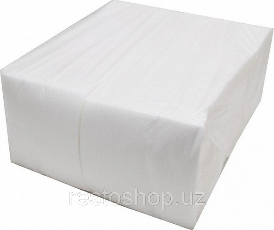 Салфетки бумажные Merida КЛАССИК 2-слойные, белые, 17х18 см, 9600 шт. - фото 1 - id-p112334076