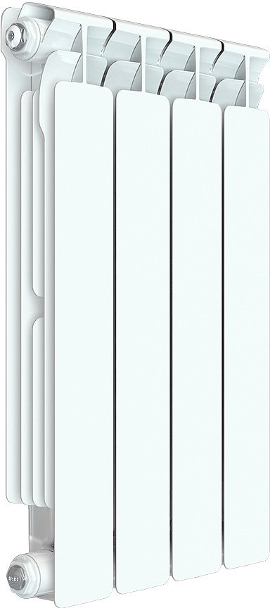 Радиатор Rifar Alp 500 4 секции, 644 Вт, белый - фото 1 - id-p112346977