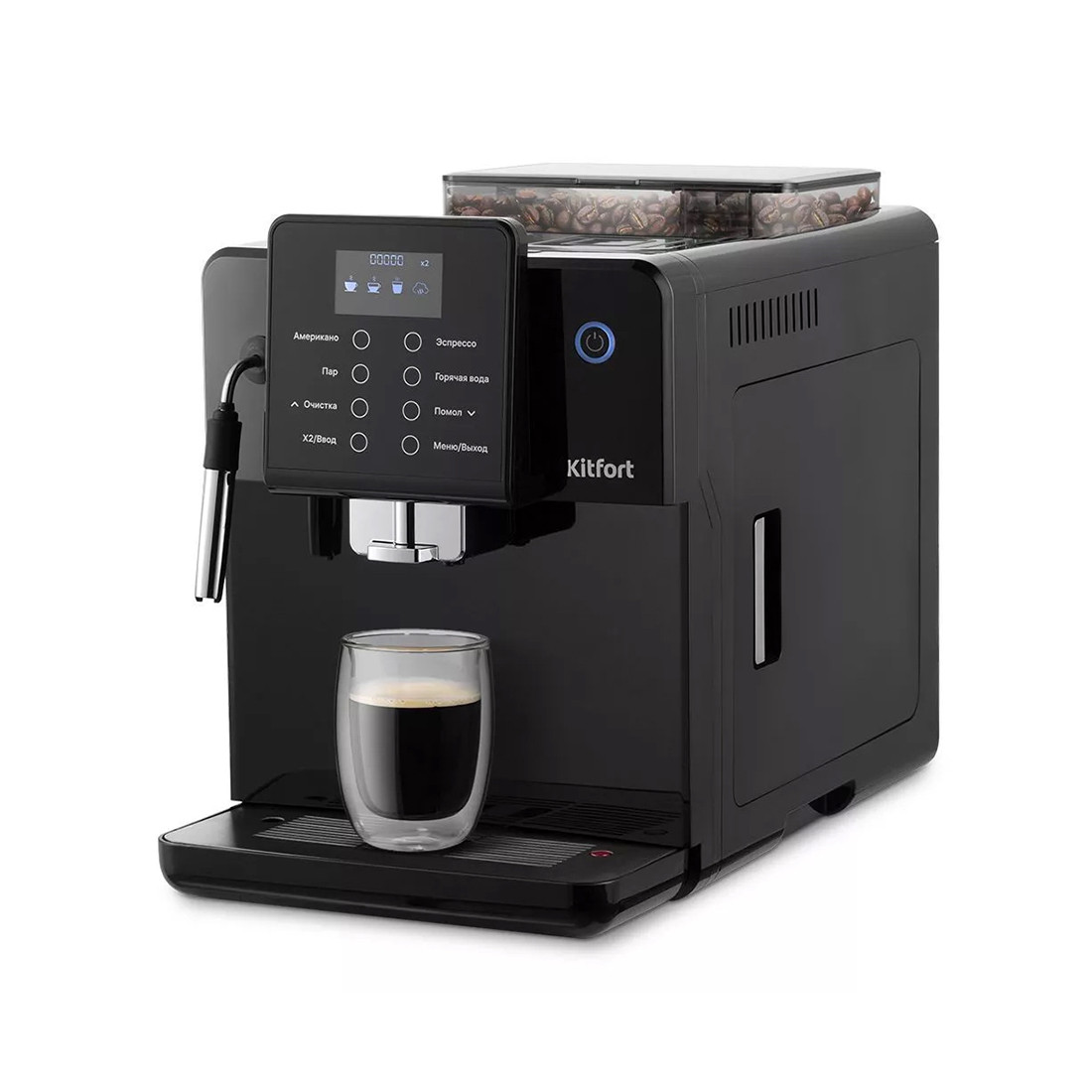 Автоматическая кофемашина Kitfort КТ-7182 - фото 1 - id-p112598911