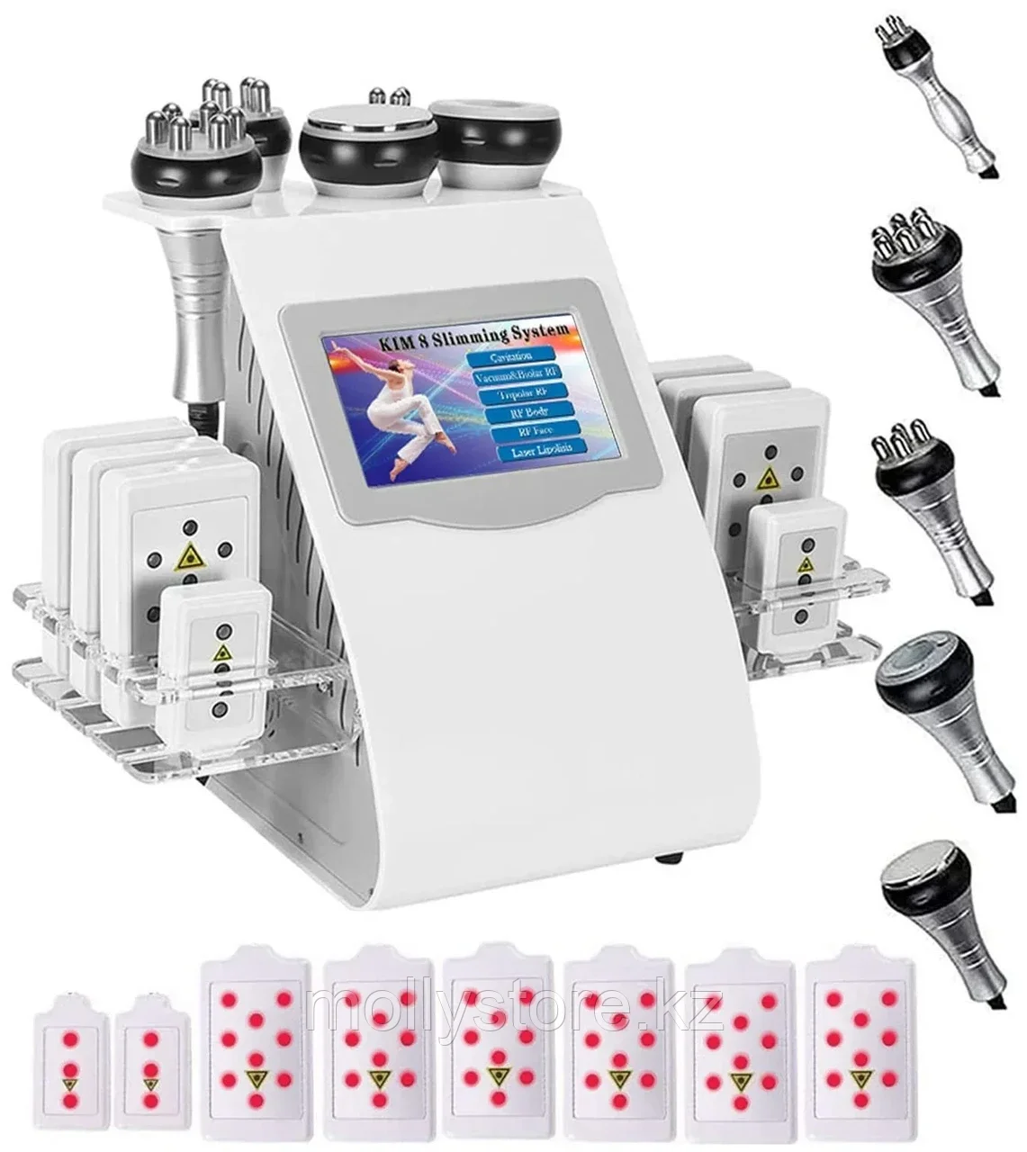 Косметологический аппарат Kim 8 6 в 1 (кавитация, вакуумный массаж, с рф-лифтингом, липолиз) - фото 1 - id-p112599173
