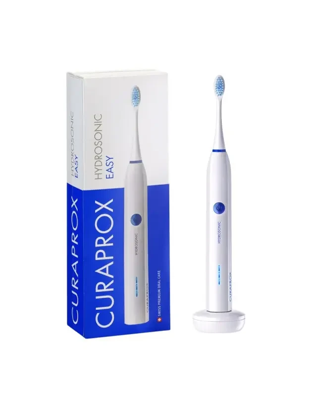 Звуковая зубная щетка Curaprox Hydrosonic Easy в наборе - фото 1 - id-p112599250