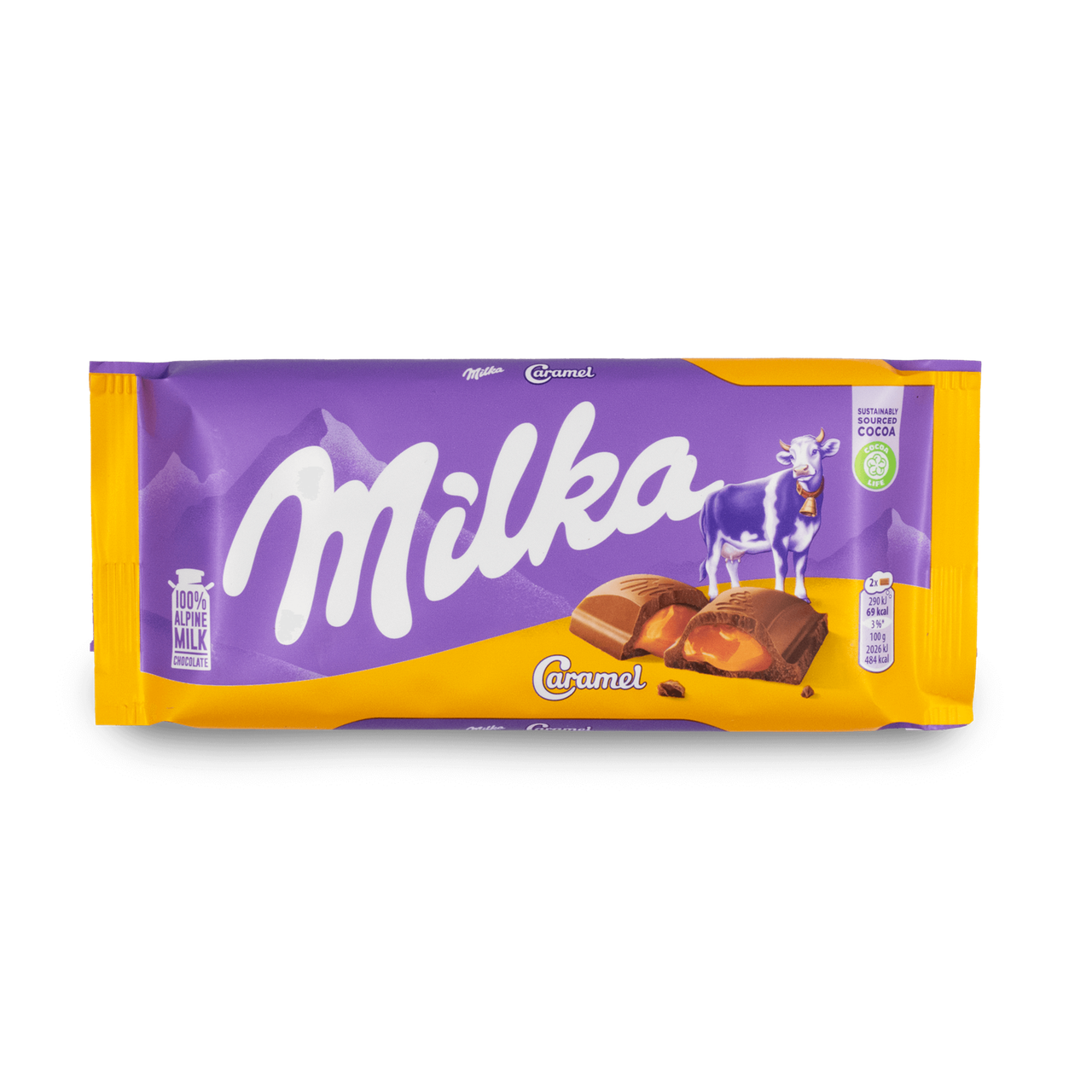 Milka Caramel (100 грамм)  (18 шт. в упаковке)