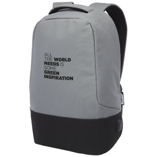 Рюкзак Cover из вторичного ПЭТ, серый - фото 5 - id-p112599337