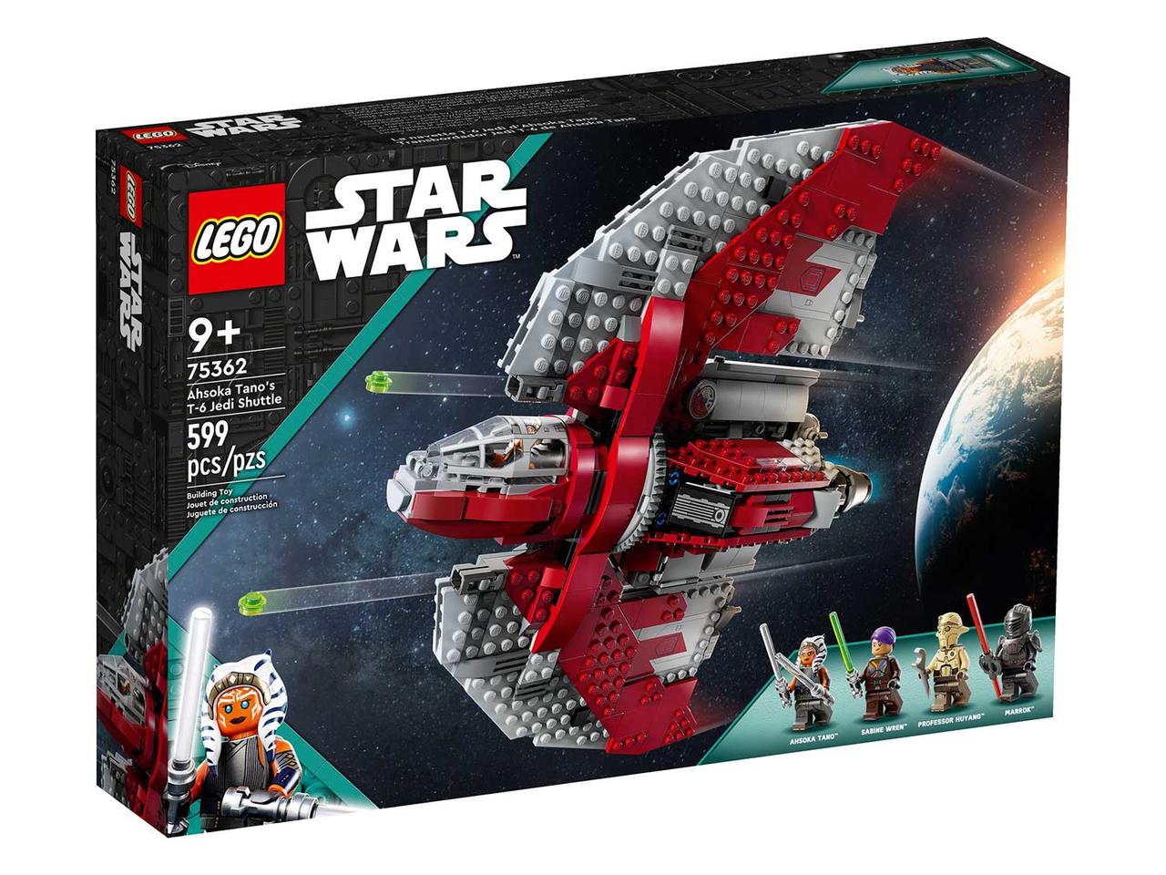 75362 Lego Star Wars Джедайский шаттл Т-6 Асоки Тано, Лего Звездные войны - фото 1 - id-p112599729