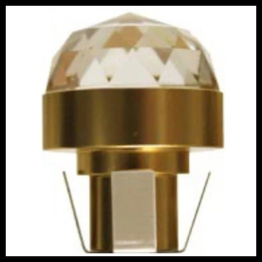 Светильник Cariitti Crystal CR-20 Gold для турецкого хамама (золото, IP67, 1 Вт, без источника света)