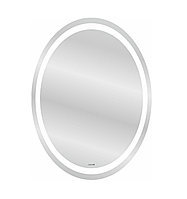 LU-LED040*57-d-Os Зеркало: LED 040 design 57*77, с подсветкой, антизапотеванием, овальное
