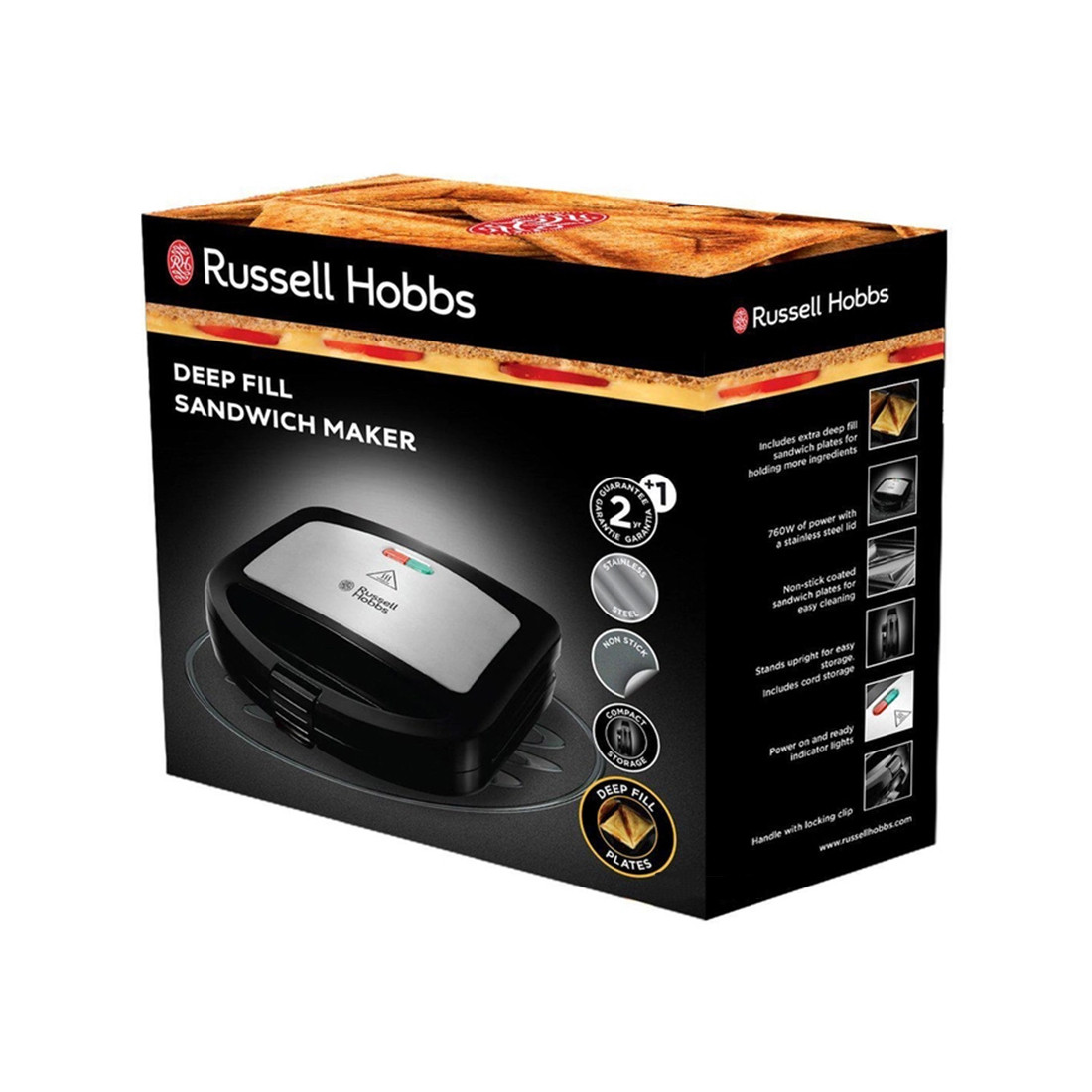 Сэндвичница Russell Hobbs 24530-56 - фото 3 - id-p112614633