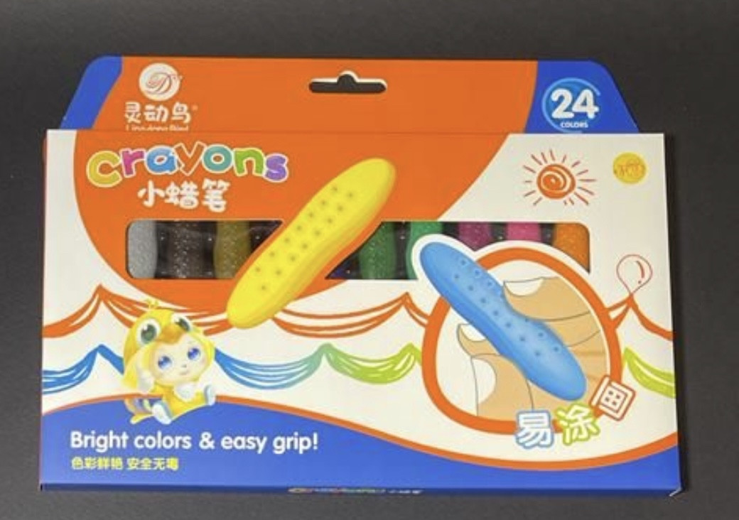 Мелки с точками 24 цветов, фото 1